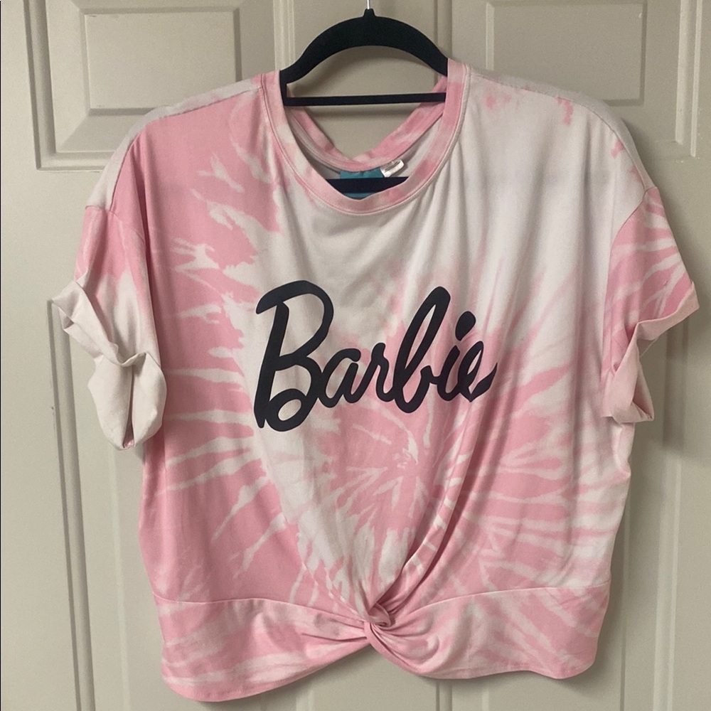 Pink Barbie Tie Dye T-shirt XL